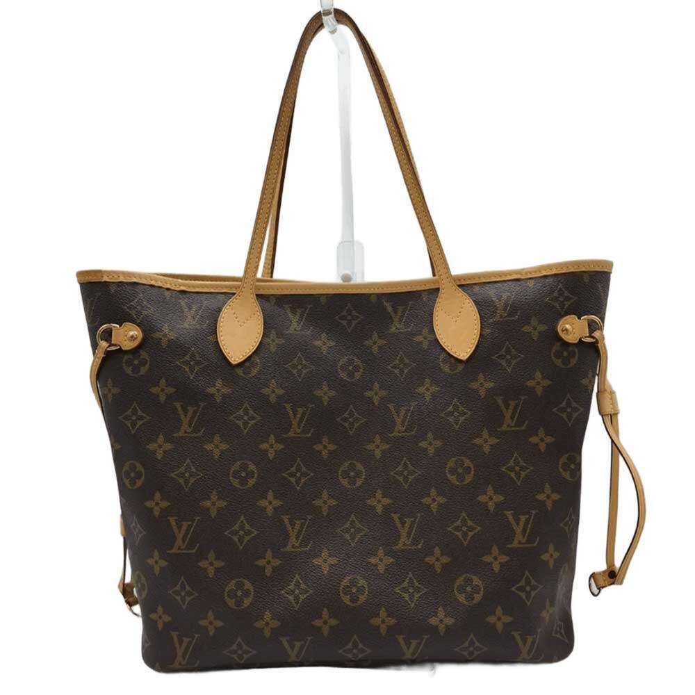 LOUIS VUITTON Brown Monogram Neverfull MM Tote Bag - Picture 2 of 6